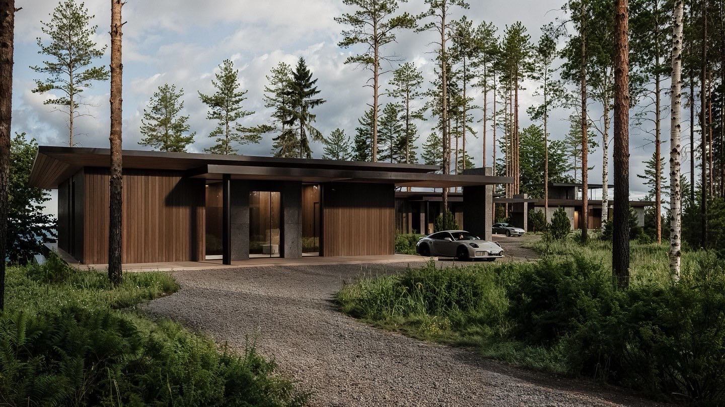 Продажа массива земельных участков в поселке Рощино (Ленинградская область) (0,75 га)